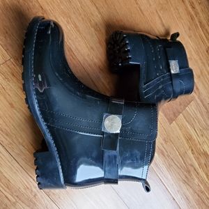 Nicole Miller Sleeker Ankle Rain boot